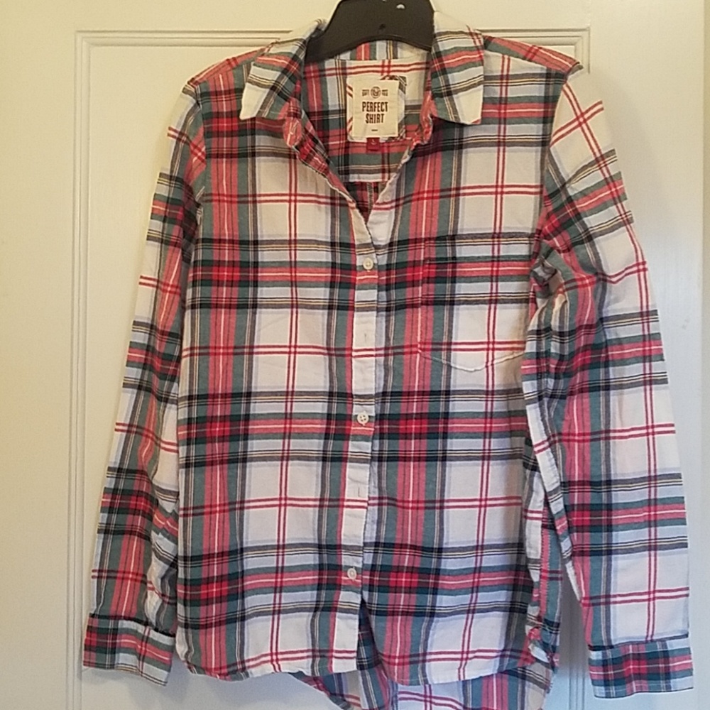 "So" flannel shirt